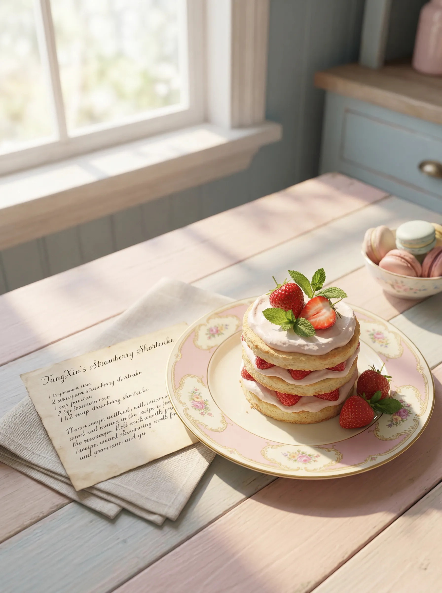 草莓蛋糕的故事 - 糖心 | 甜蜜分享